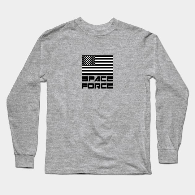 US Space Force Long Sleeve T-Shirt by DesignbyDarryl